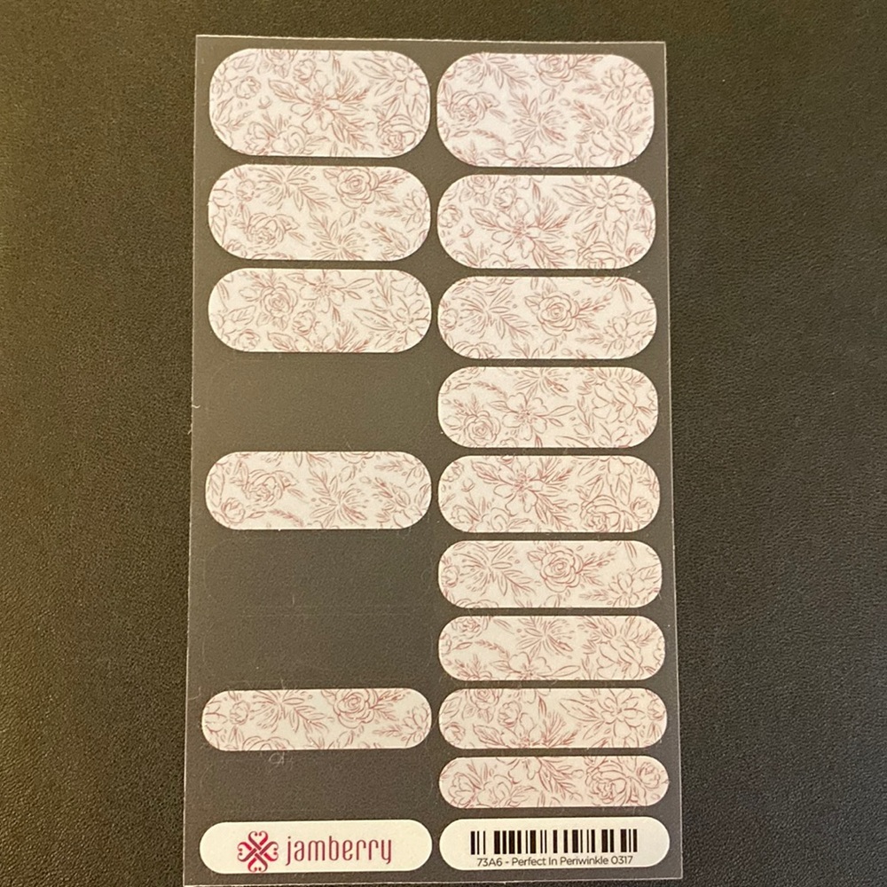 1/2-sheet PLUS, Jamberry Perfect in Periwinkle